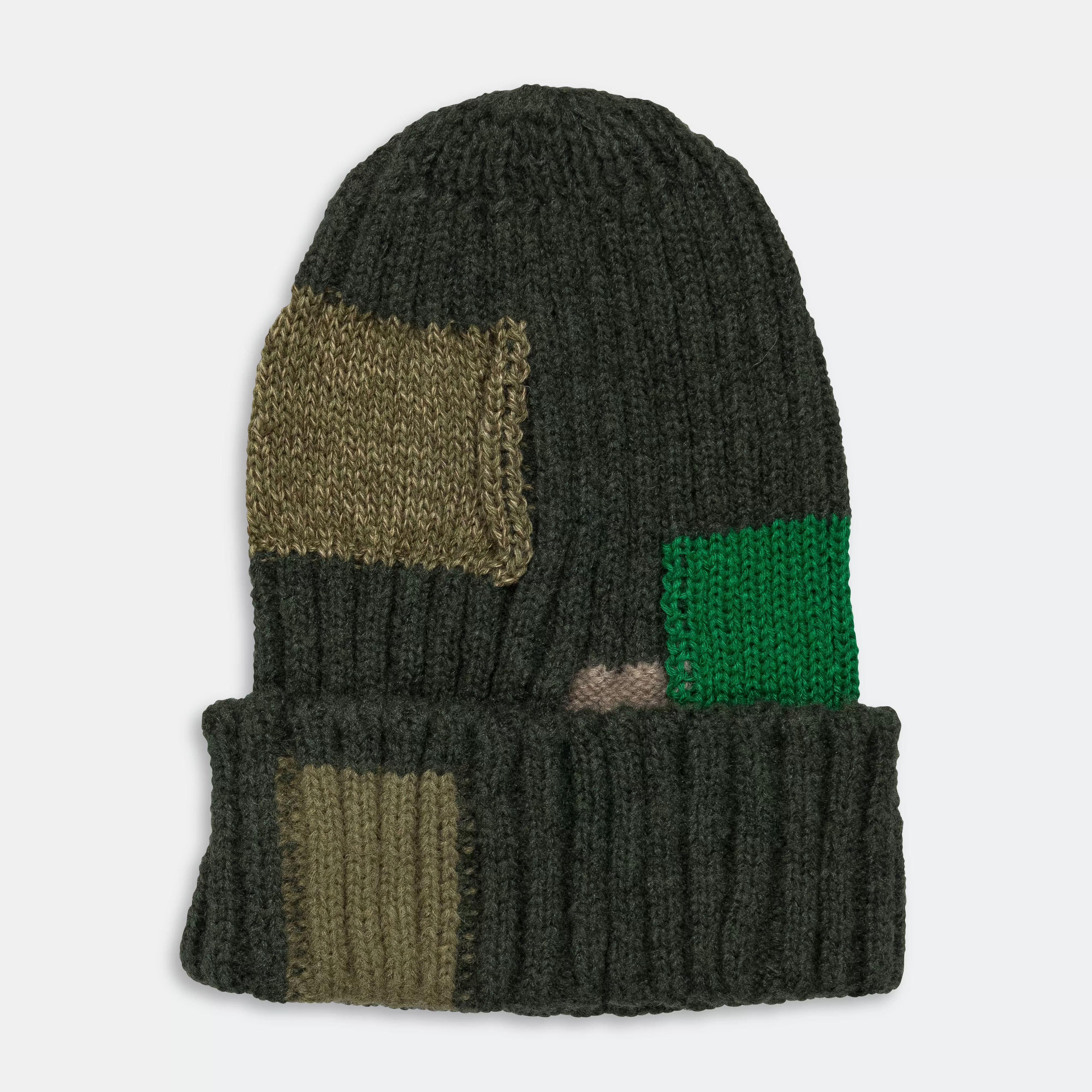 5G Wool TUGIHAGI Knit Cap - Khaki