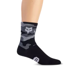 6 RANGER SOCK BLACK CAMO