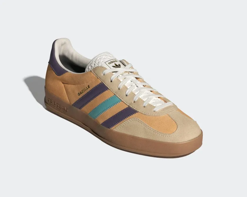 Adidas Gazelle Indoor Glow Orange Shadow Violet Off White IG1636