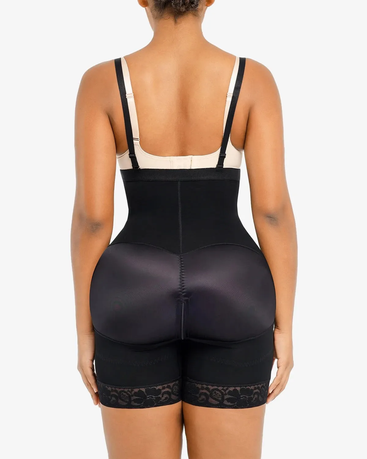 AirSlim Firm Tummy Compression Bodysuit Shaper With Butt Lifter