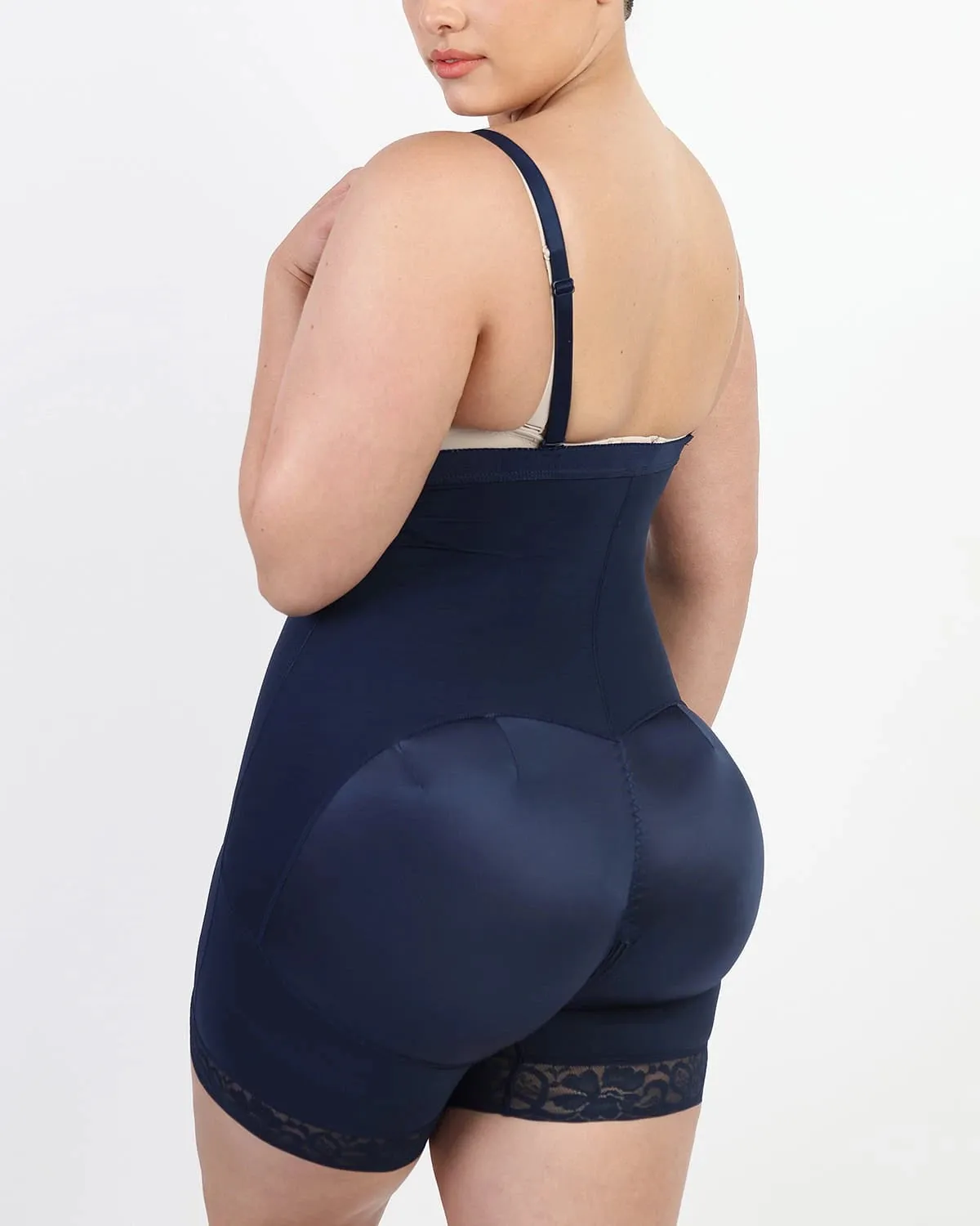 AirSlim Firm Tummy Compression Bodysuit Shaper With Butt Lifter