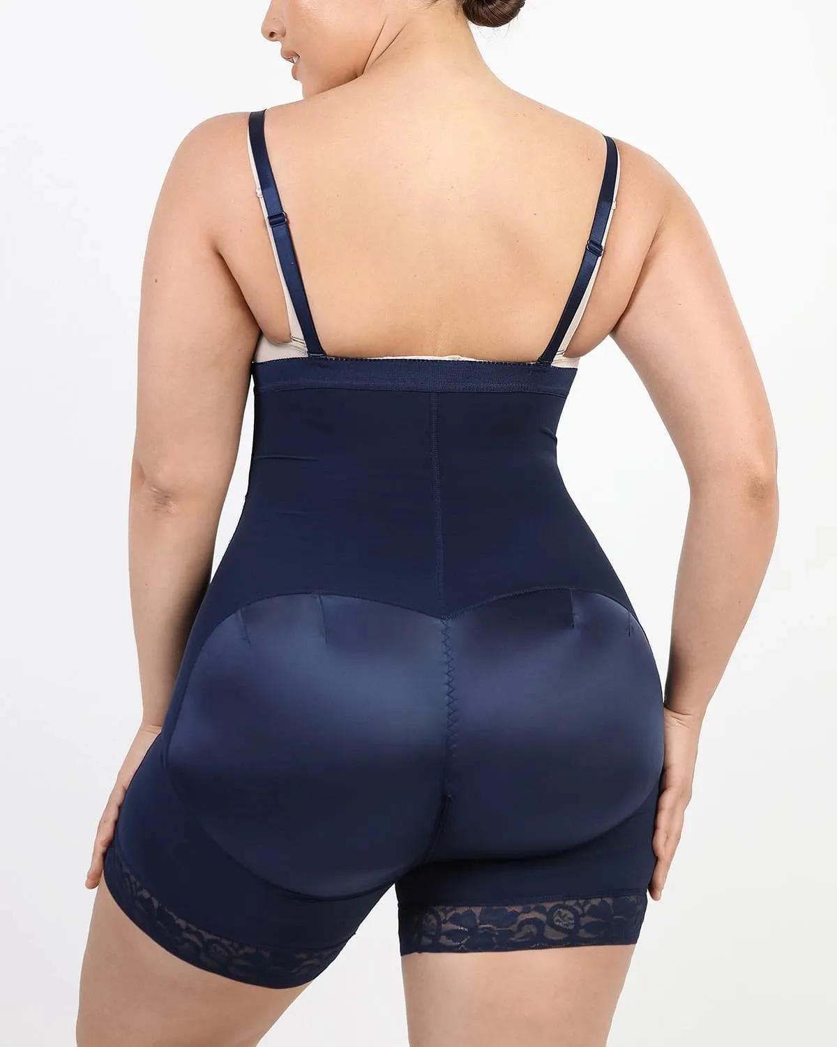 AirSlim Firm Tummy Compression Bodysuit Shaper With Butt Lifter