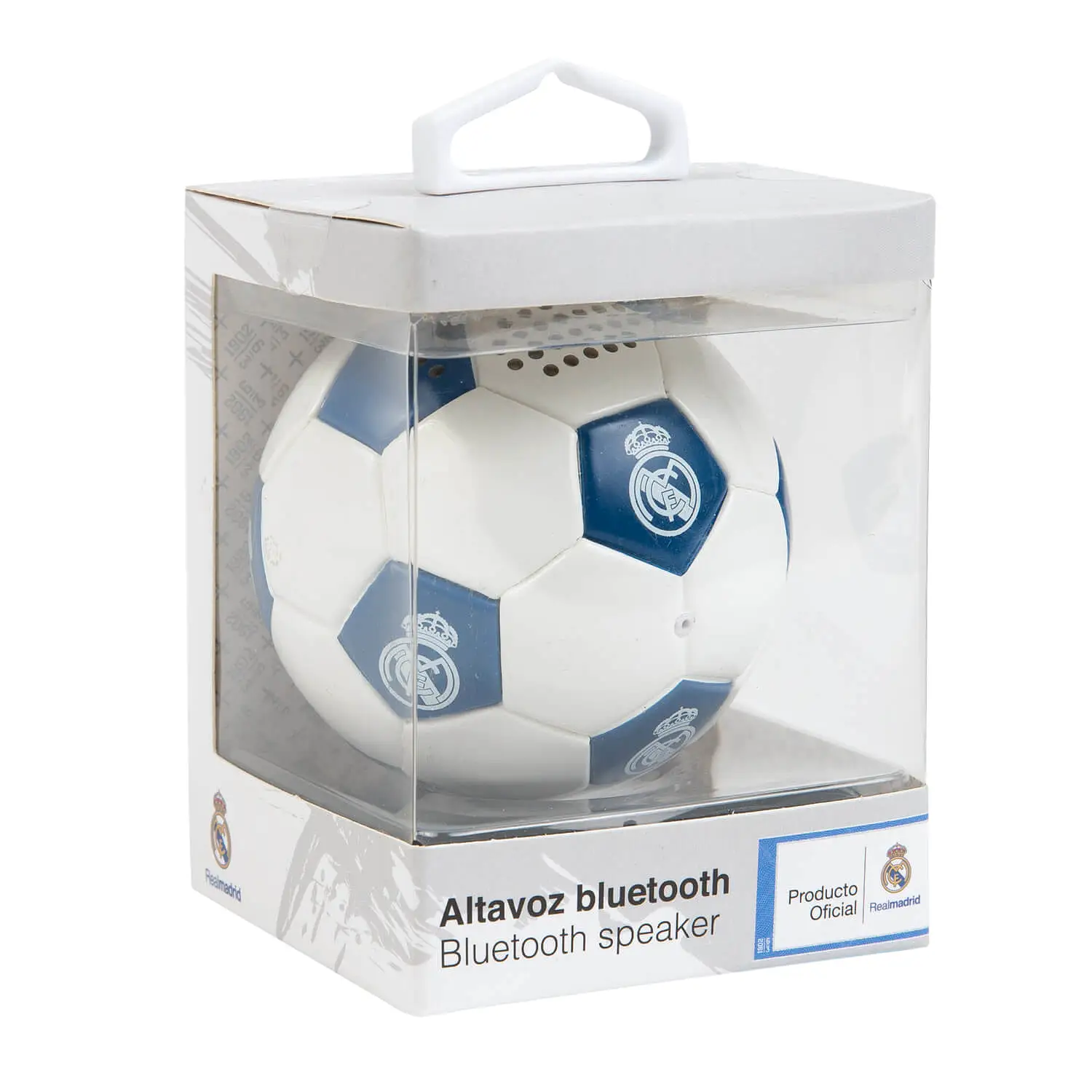 Altavoz Bluetooth Balón Real Madrid