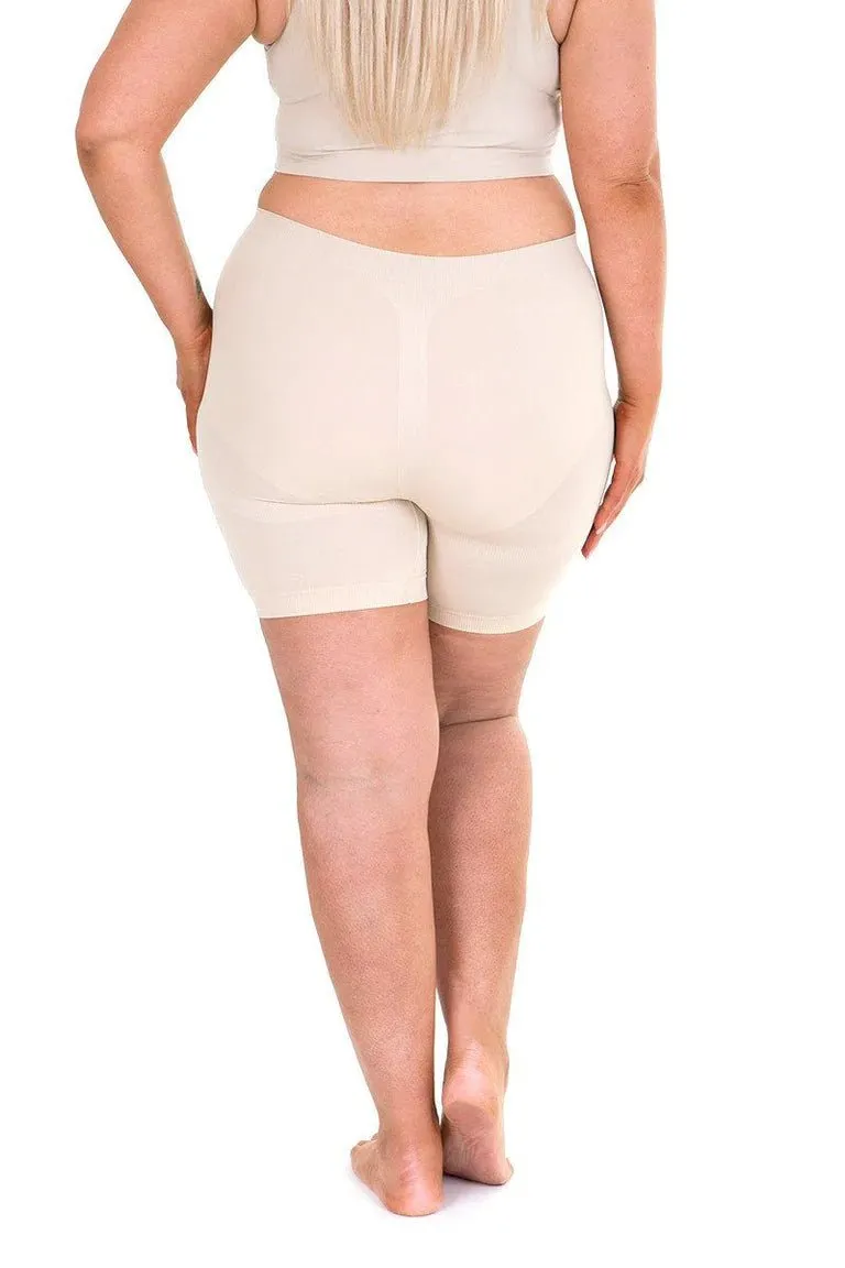 Anti Chafing Shapewear Shorts – Beige