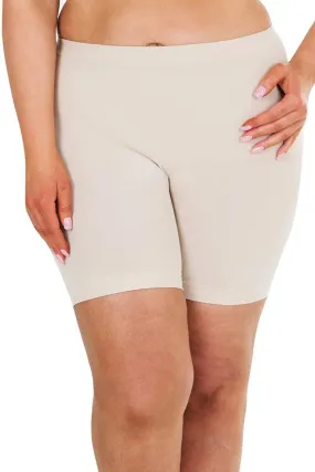 Anti Chafing Shapewear Shorts – Beige