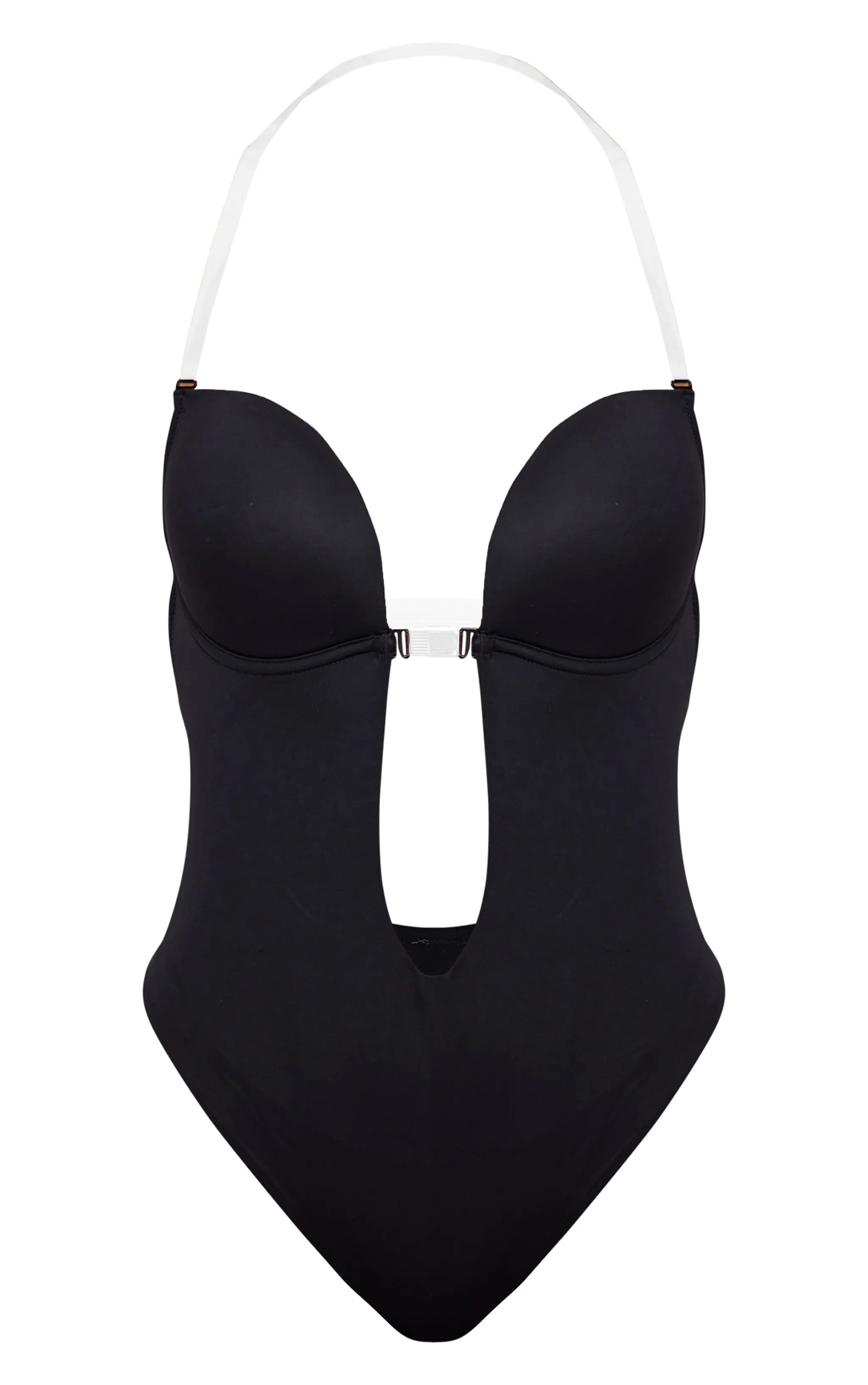 Black Shapewear Plunge Body | Lingerie