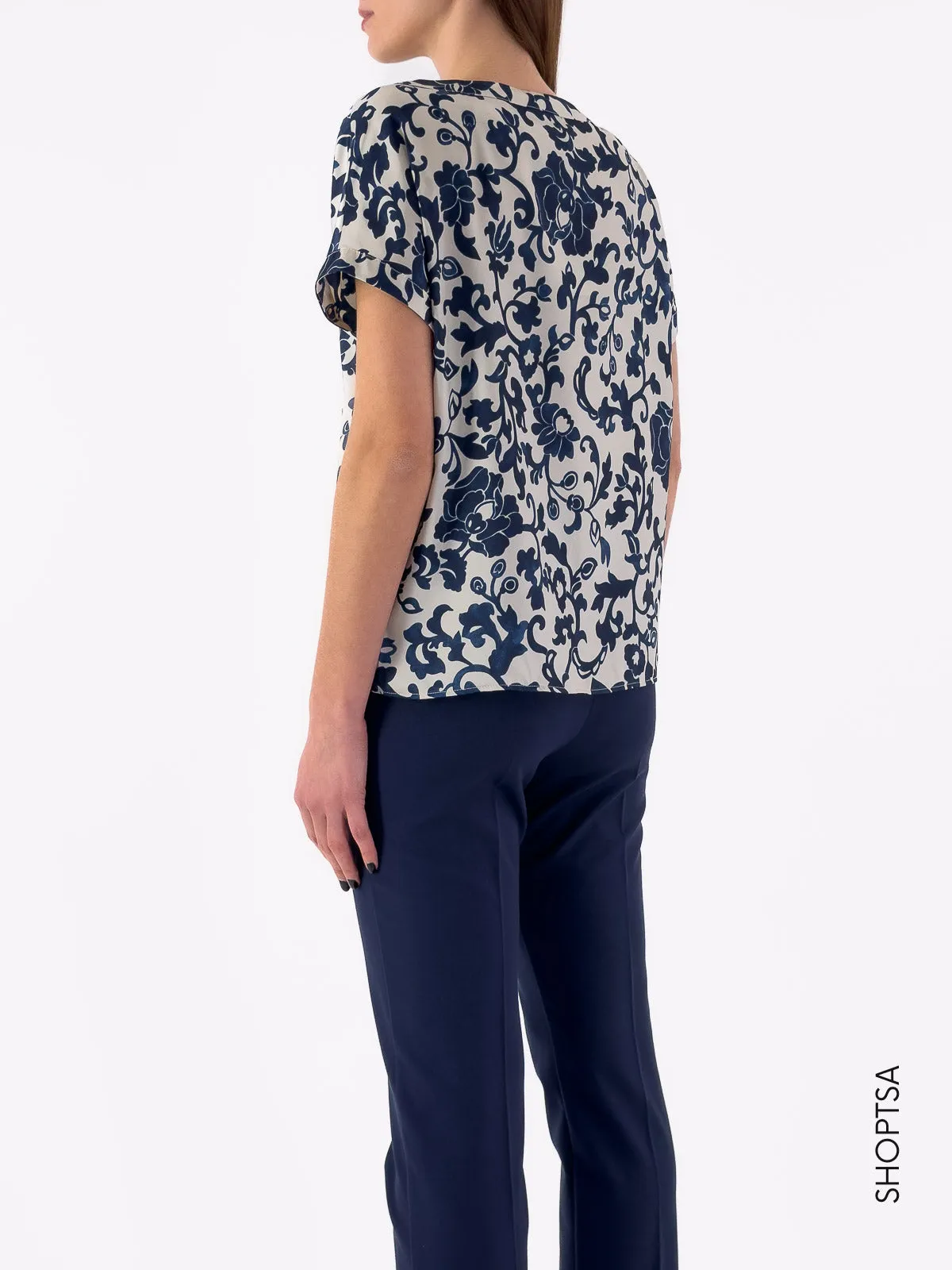 Blusa in twill RUBINO - EMME Marella