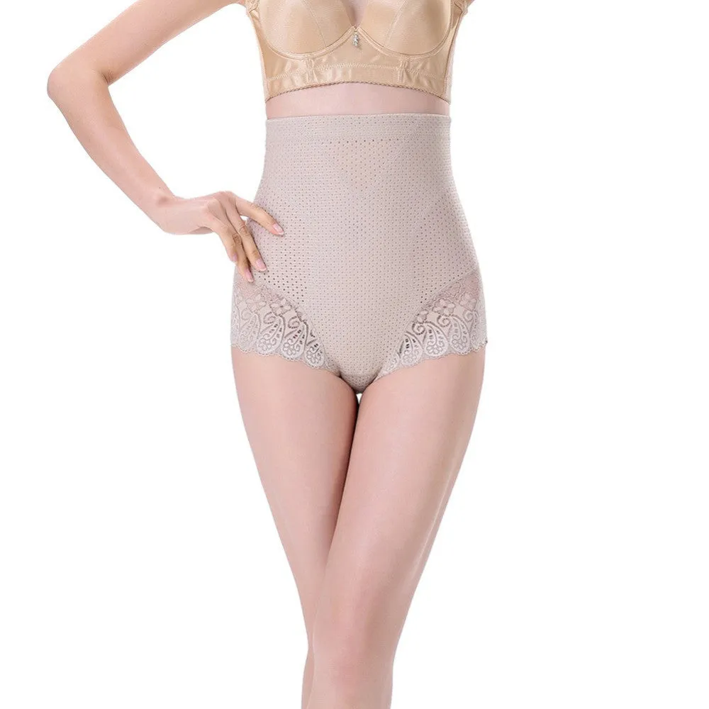 Body Shapers Women Sliming Postpartum Pants Shapewear High Waist Trainer Cincher Briefs SM6