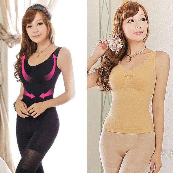 Body Shapers Women Waist Cincher Bust Corset Control Firm Tummy Bustier Vest Tops  SM6