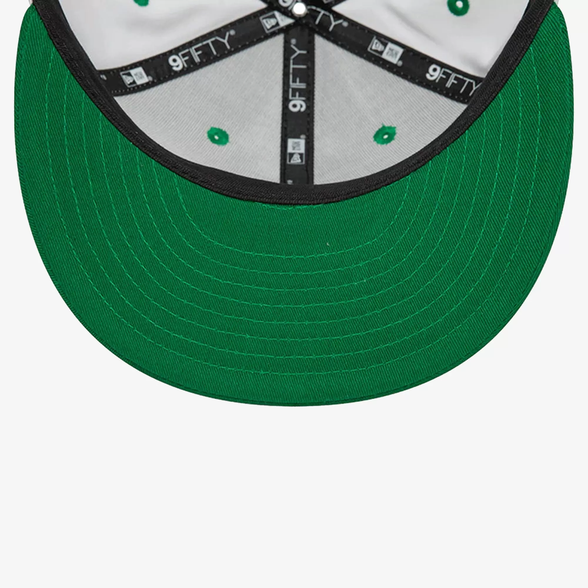 BOSTON CELTICS CROWN 9FIFTY SNAPBACK CAP 'WHITE'