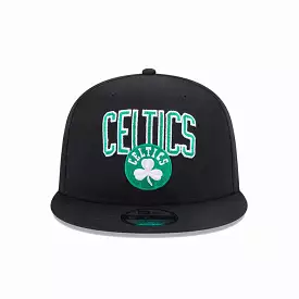 BOSTON CELTICS NBA PATCH BLACK 9FIFTY SNAPBACK CAP 'BLACK'