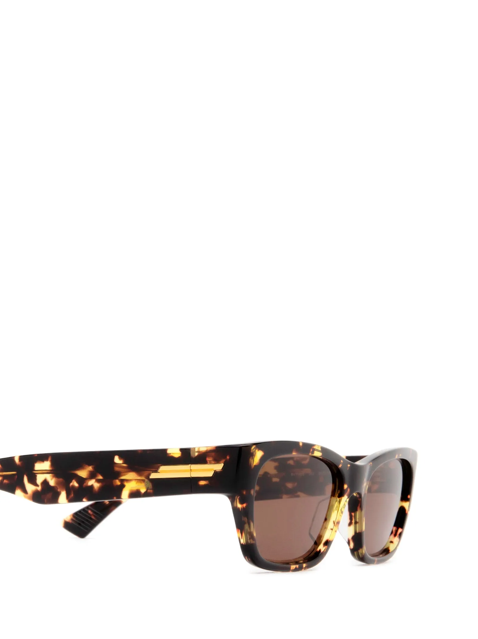 Bottega Veneta Eyewear Rectangle Frame Sunglasses