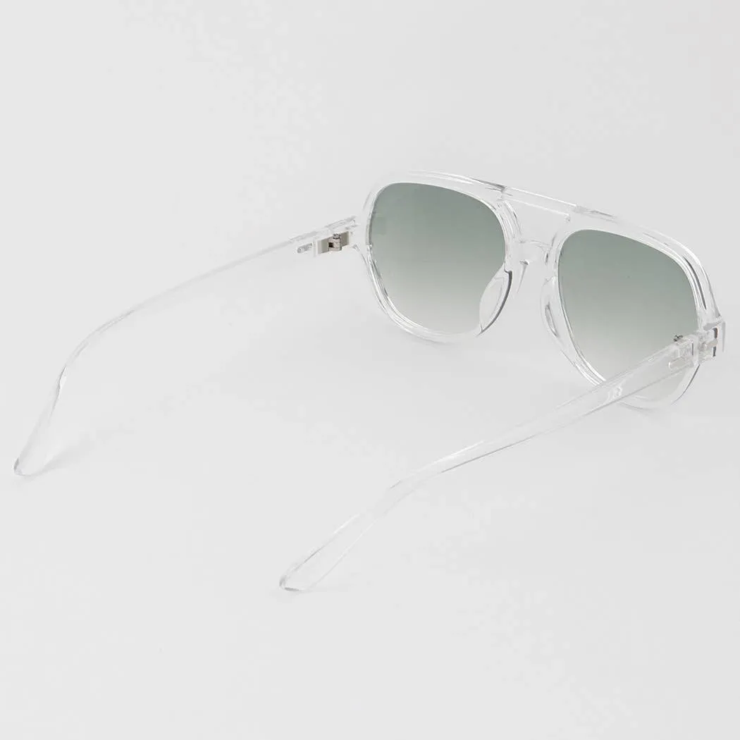 Bright Gradient Aviator Sunglasses