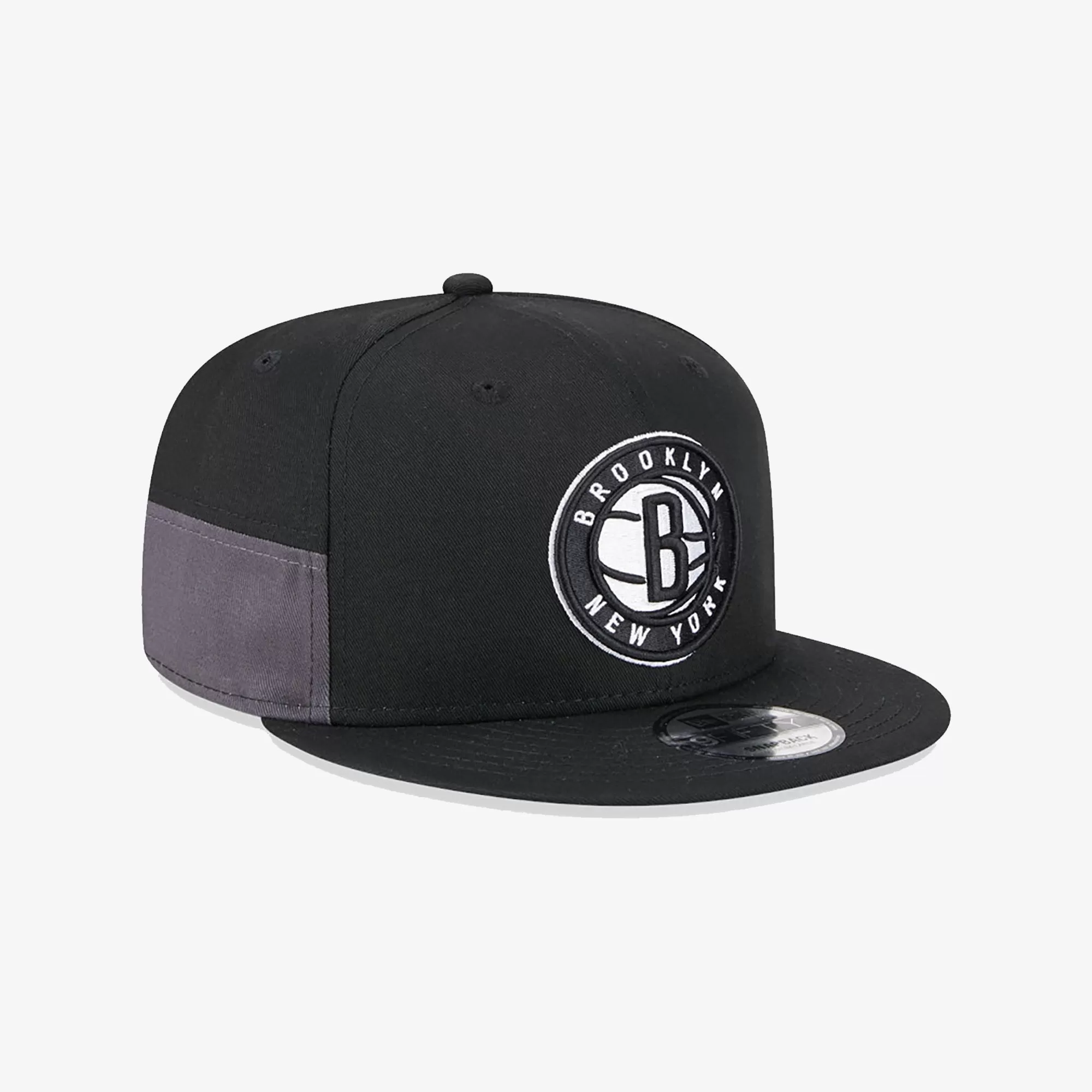 BROOKLYN NETS METALLIC ARCH BLACK 9 FIFTY SNAPBACK CAP 'BLACK'