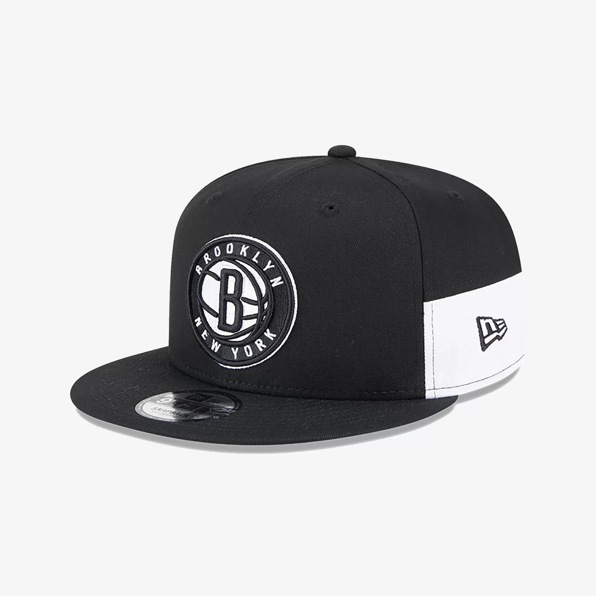 BROOKLYN NETS METALLIC ARCH BLACK 9 FIFTY SNAPBACK CAP 'BLACK'