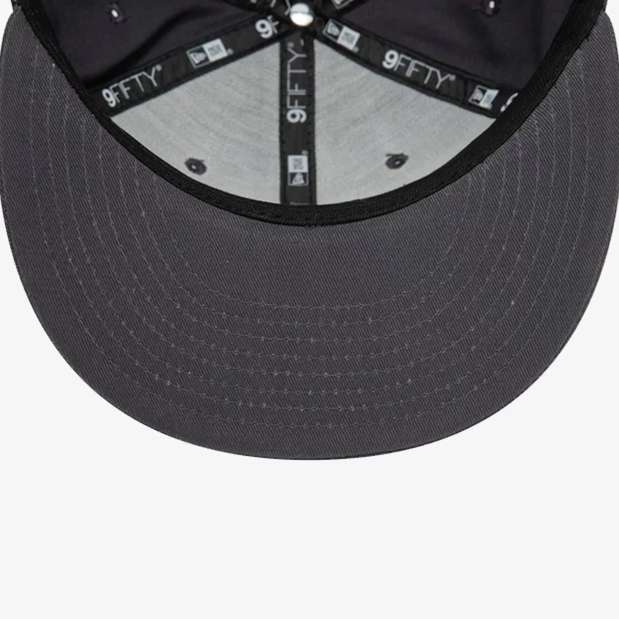 BROOKLYN NETS NBA SEASONAL INFILL GREY 9FIFTY SNAPBACK CAP 'GREY'