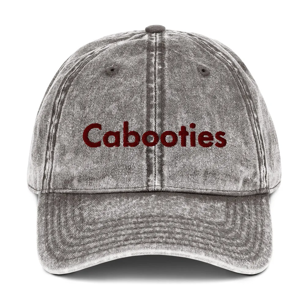 Cabooties Vintage Cotton Twill Cap for Adults