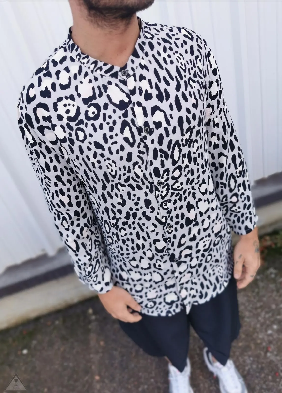 Camicia Animalier White