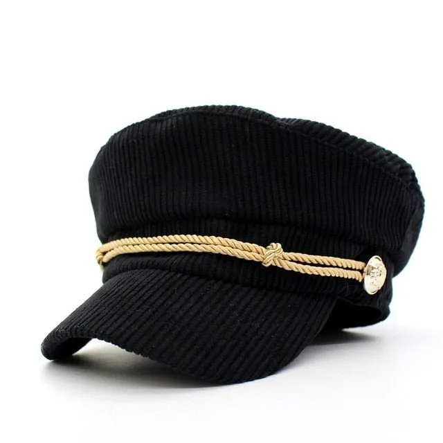 Cap Drag Corduroy (Black)