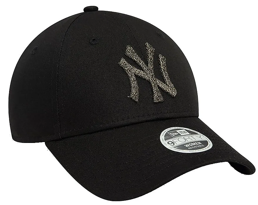 cap New Era 9FO Metallic Logo MLB New York Yankees - Black/Black - women´s