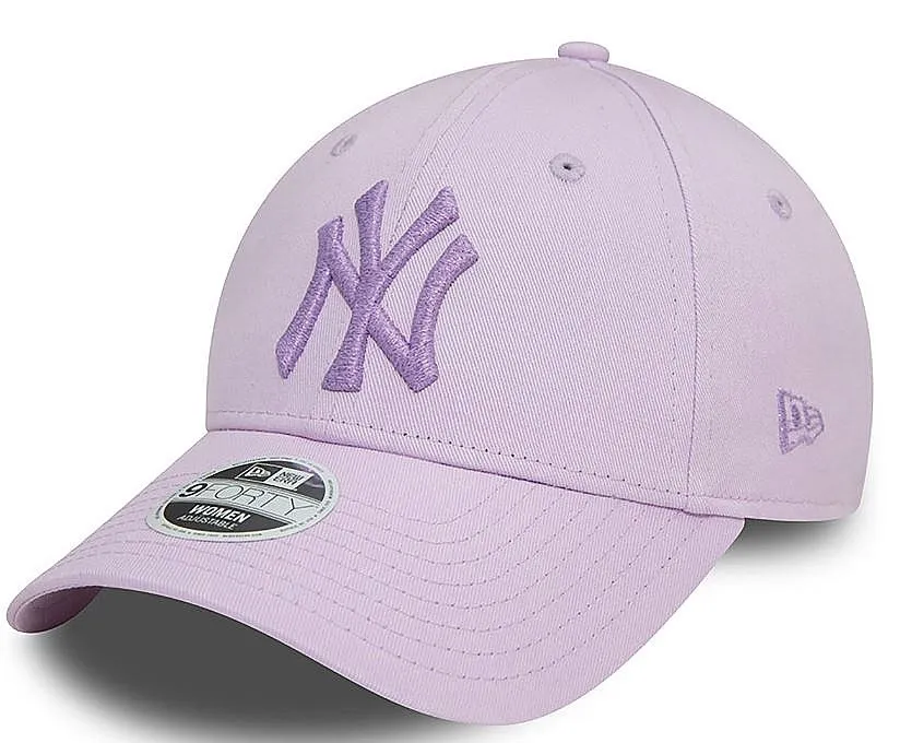 cap New Era 9FO Metallic Logo MLB New York Yankees - Pastel Lilac/Lilac - women´s