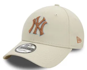 cap New Era 9FO Patch 9forty MLB New York Yankees - Off White - men´s