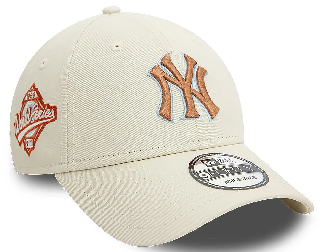 cap New Era 9FO Patch 9forty MLB New York Yankees - Off White - men´s