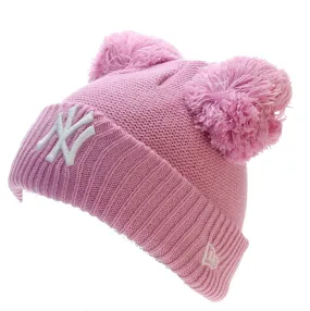 cap New Era Double Pom MLB New York Yankees Child - Pink/White - kid´s