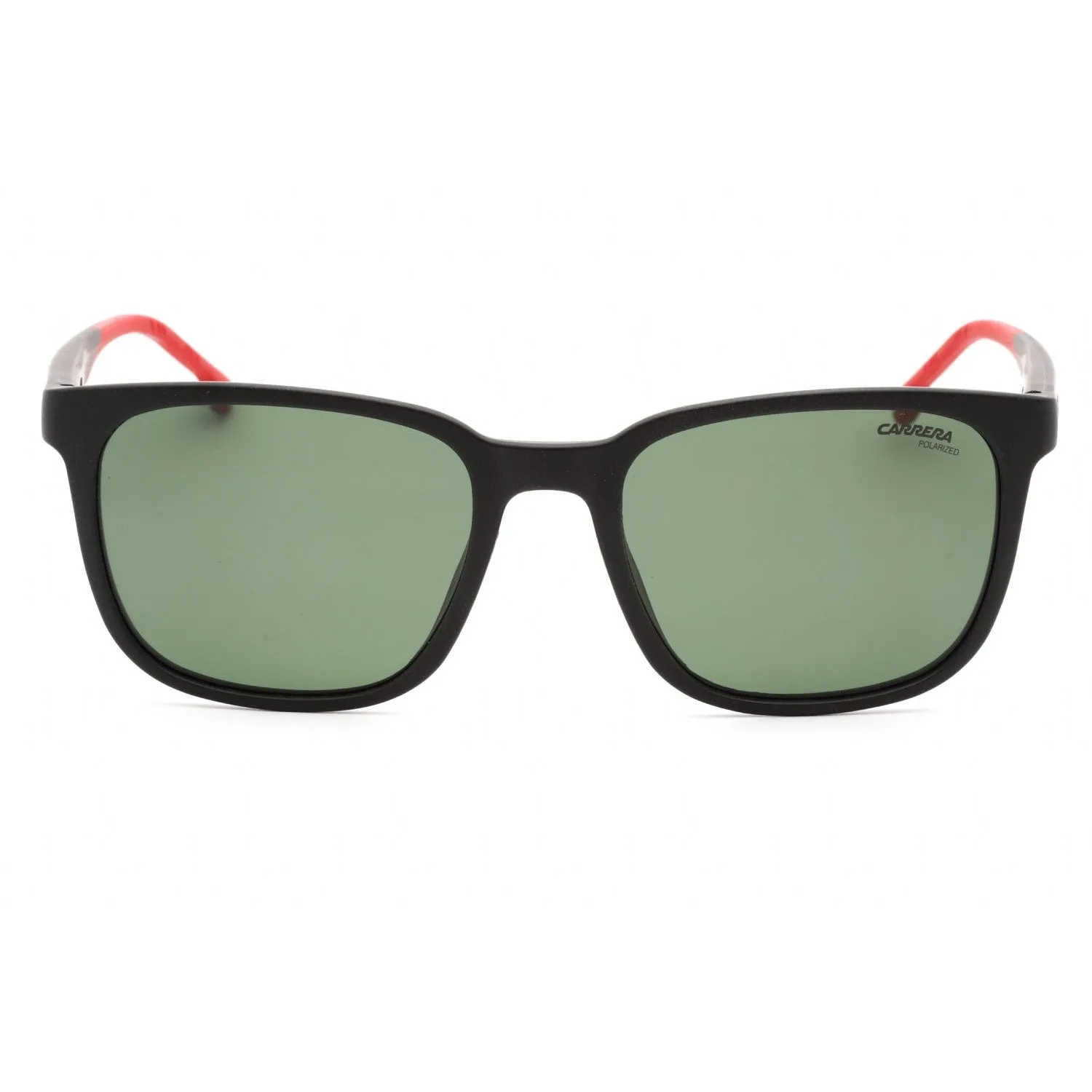 Carrera CARRERA 8046/S Sunglasses MATTE BLACK / GREEN POLARIZED