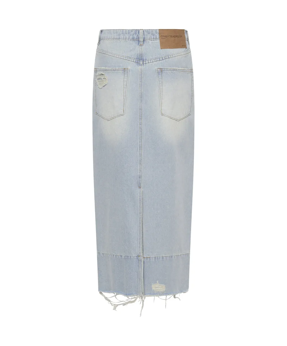 Cassidy Denim Skirt - Old West