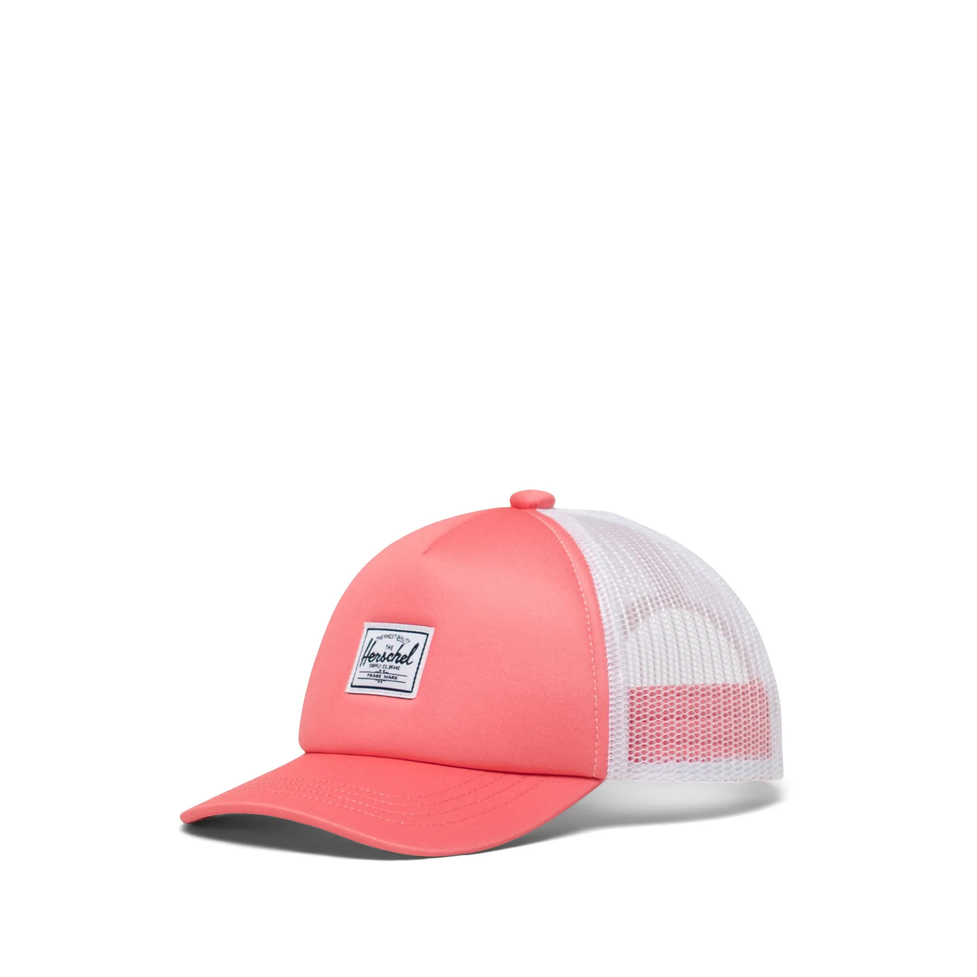 Chapéu Herschel Baby Whaler Mesh Cap 6-18 Months Shell Pink/White