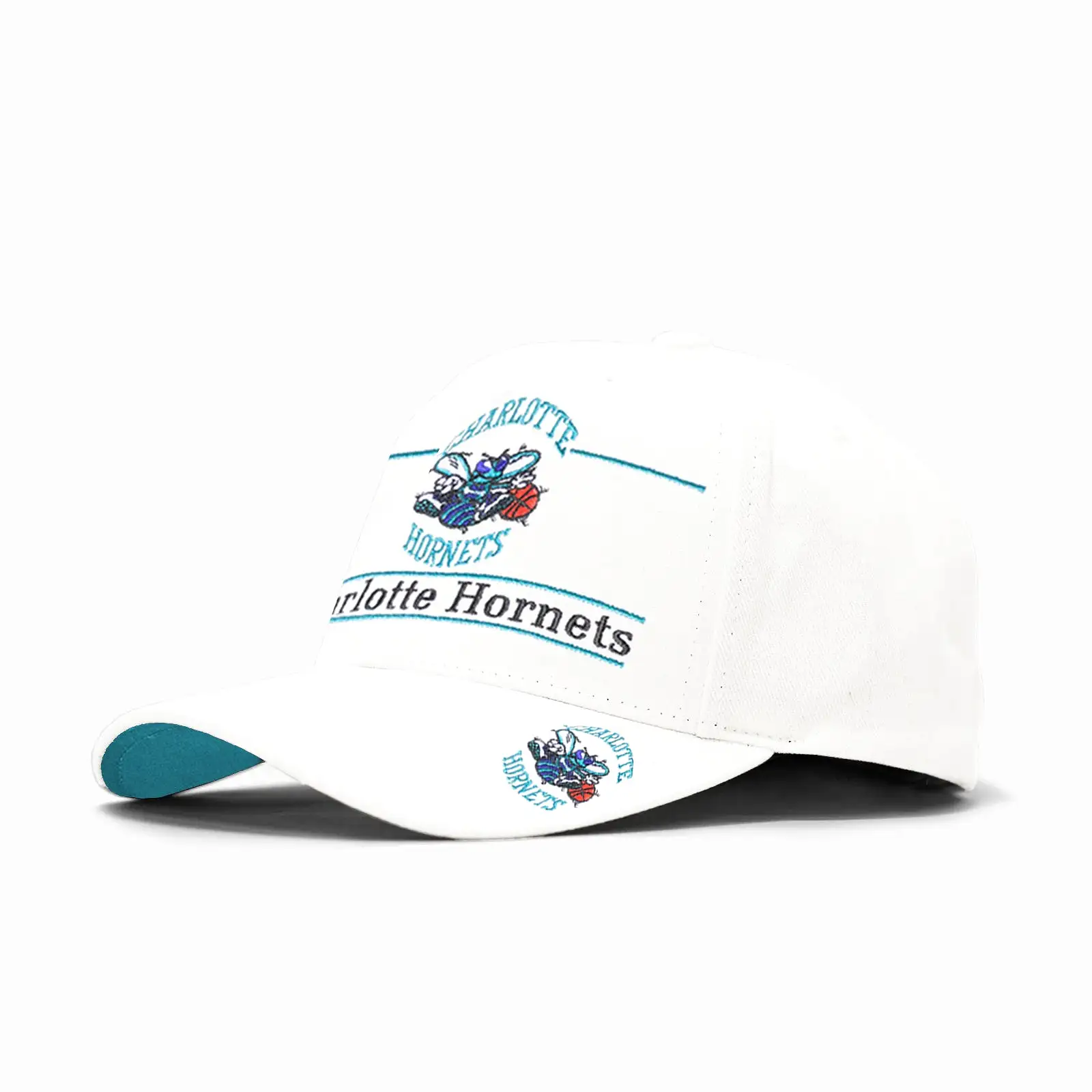 Charlotte Hornets Show Up Classic Redline Snapback - Off White