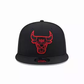 CHICAGO BULLS REPREVE BLACK 9FIFTY SNAPBACK CAP 'BLACK'