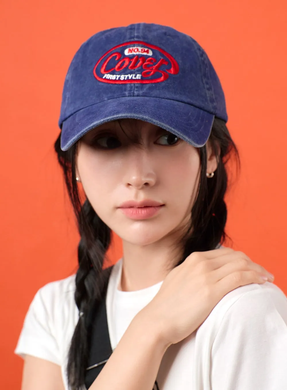 Cover Lettering Baseball Cap OF406