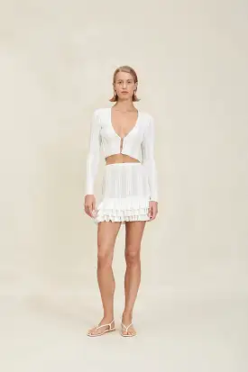 Devon Windsor - Sylvie Top - Off White