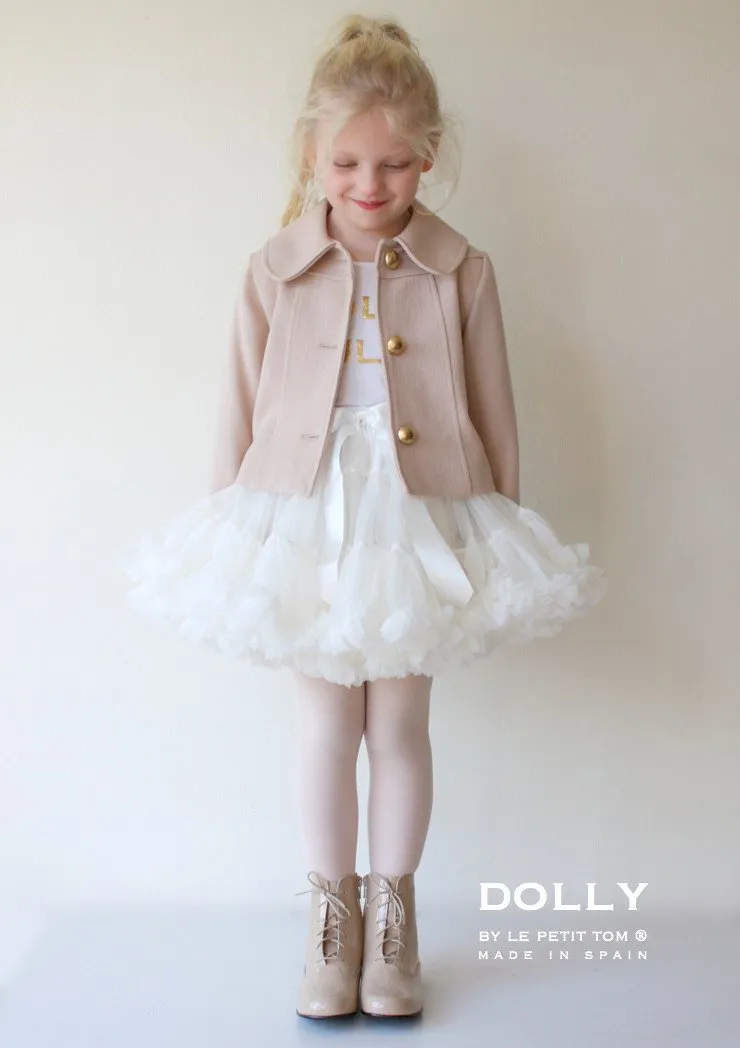 DOLLY by Le Petit Tom  MARILYN MONROE pettiskirt off-white