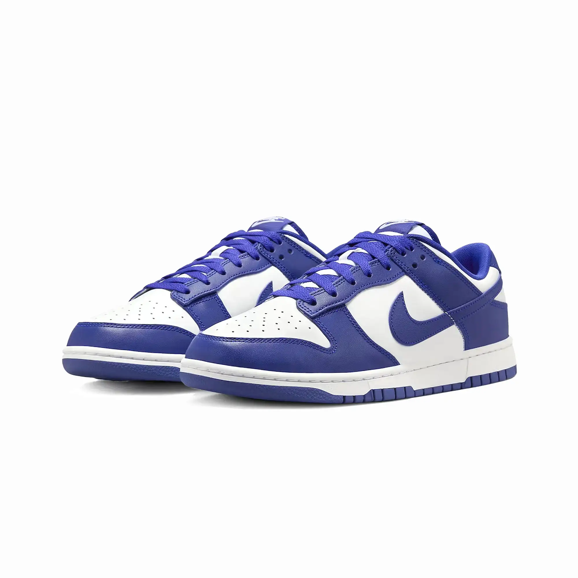 DUNK LOW RETRO 'WHITE/CONCORD-UNIVERSITY BLUE'