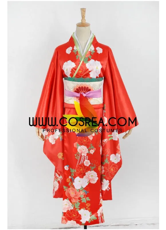 Fate Rin Kimono Cosplay Costume