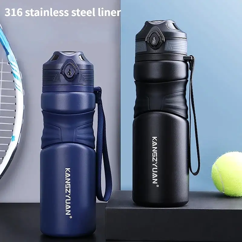 Fitness Cup 316 Stainless Steel Big Creative New Cup Vacuum Insulated Bottle 650ml