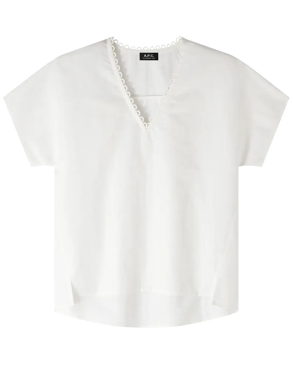 Freja Top Off White