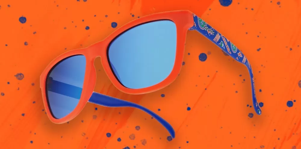 goodr OG Polarized Sunglasses Collegiate Collection - University of Florida - Gators Chomp Goggles