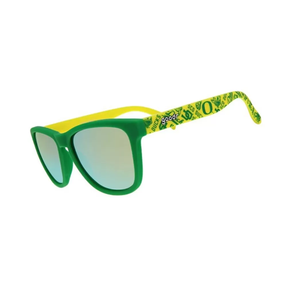 goodr OG Polarized Sunglasses Collegiate Collection - University of Oregon - Quack Attack