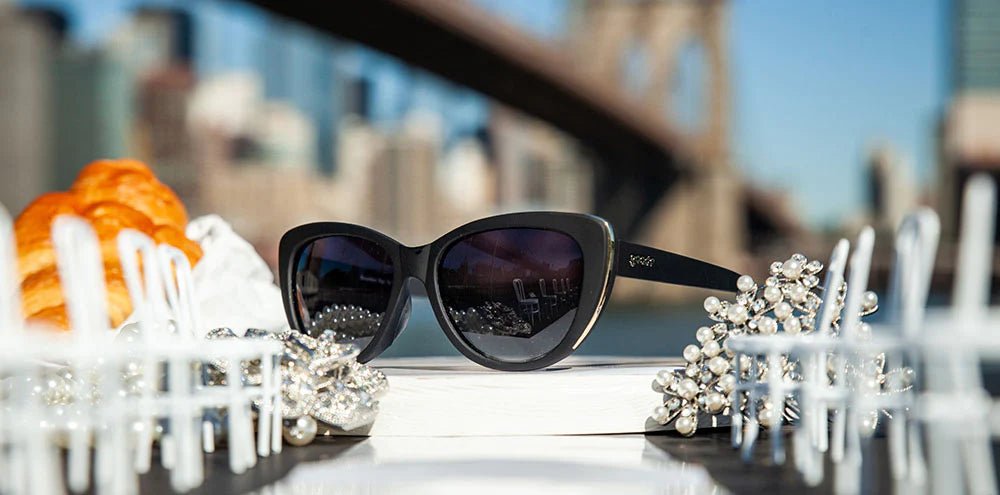 goodr Runway Polarized Sunglasses - Breakfast Run to Tiffany's