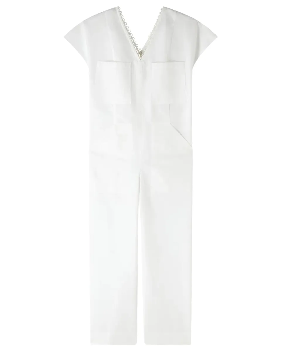 Ilina Jumpsuit Off White