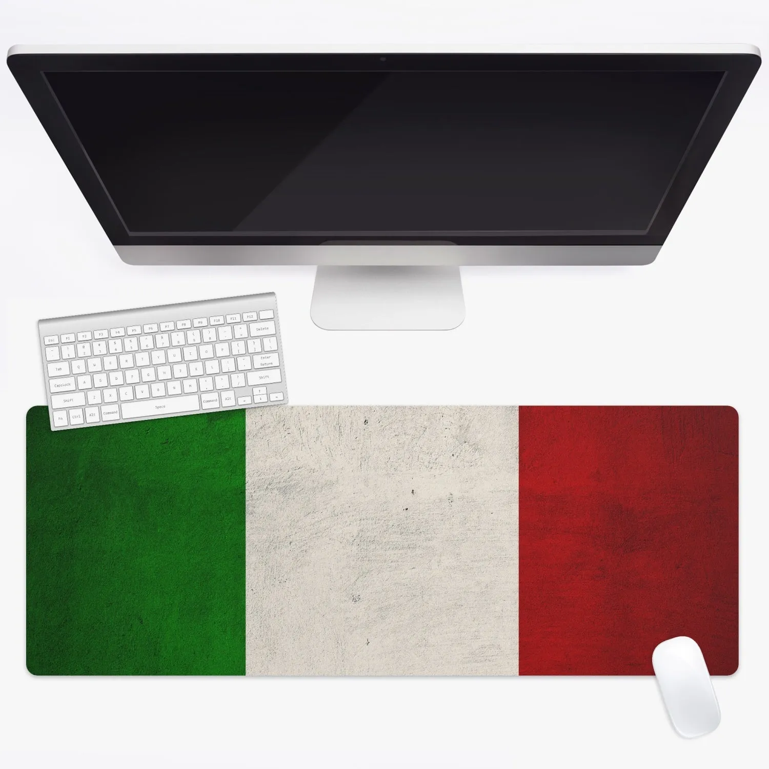 Italian Flag - Premium Office Desk Mat