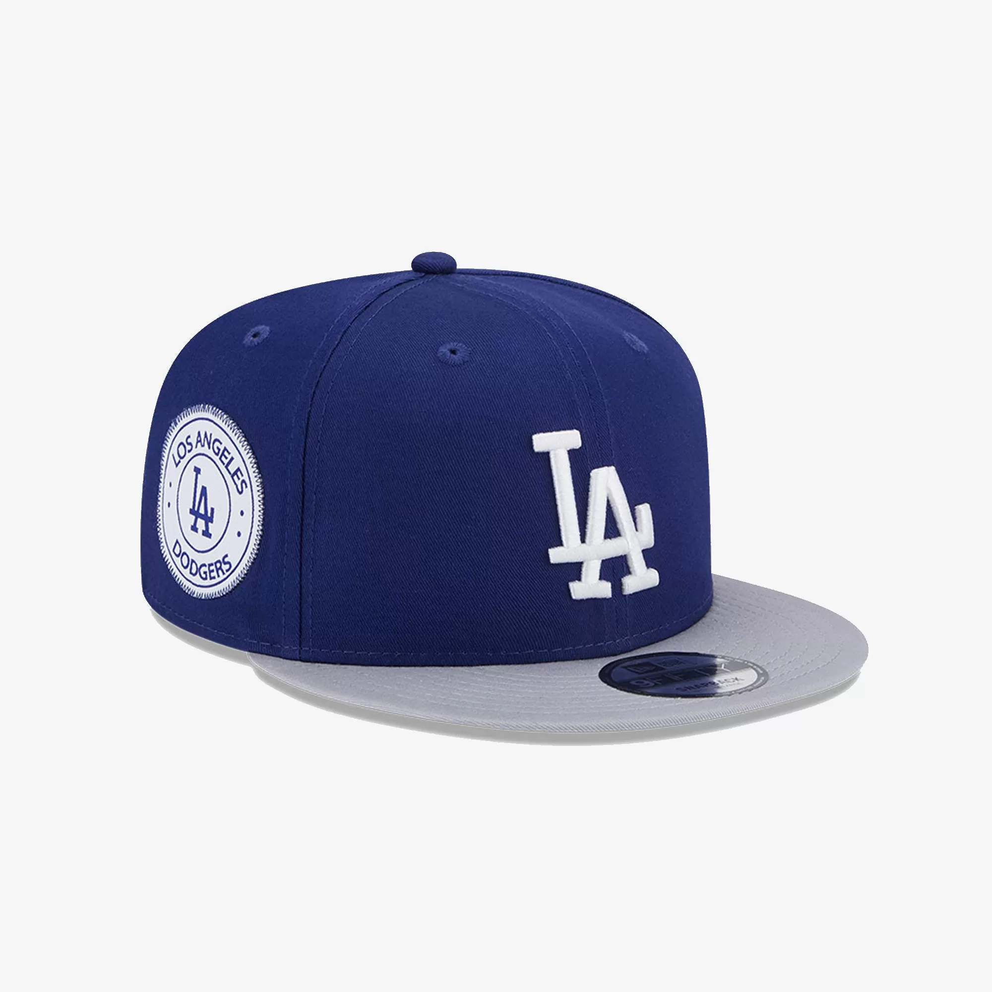 LA DODGERS CONTRAST SIDE PATCH BLUE 9FIFTY SNAPBACK CAP 'BLUE'