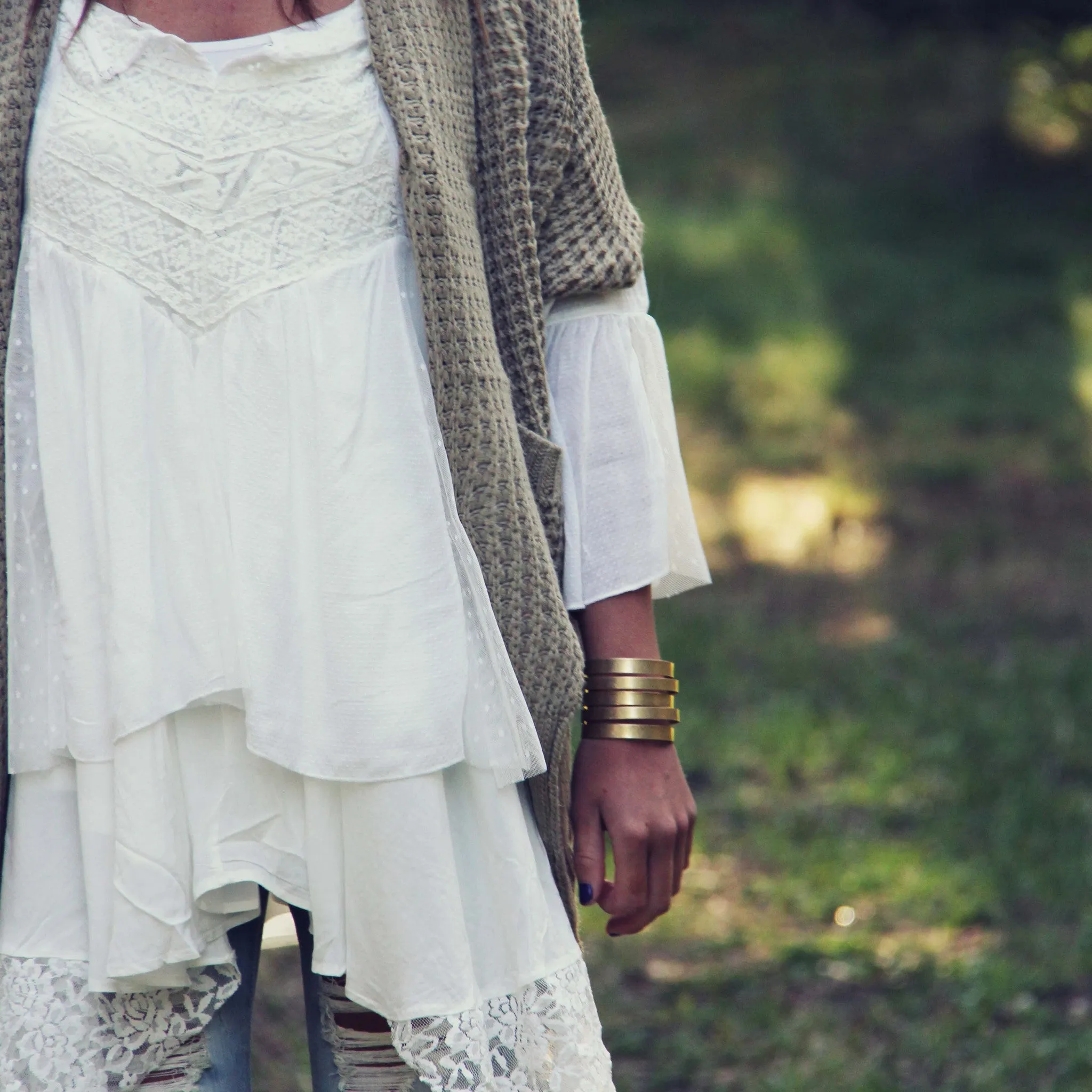 Lake Aspen Sweater in Cream