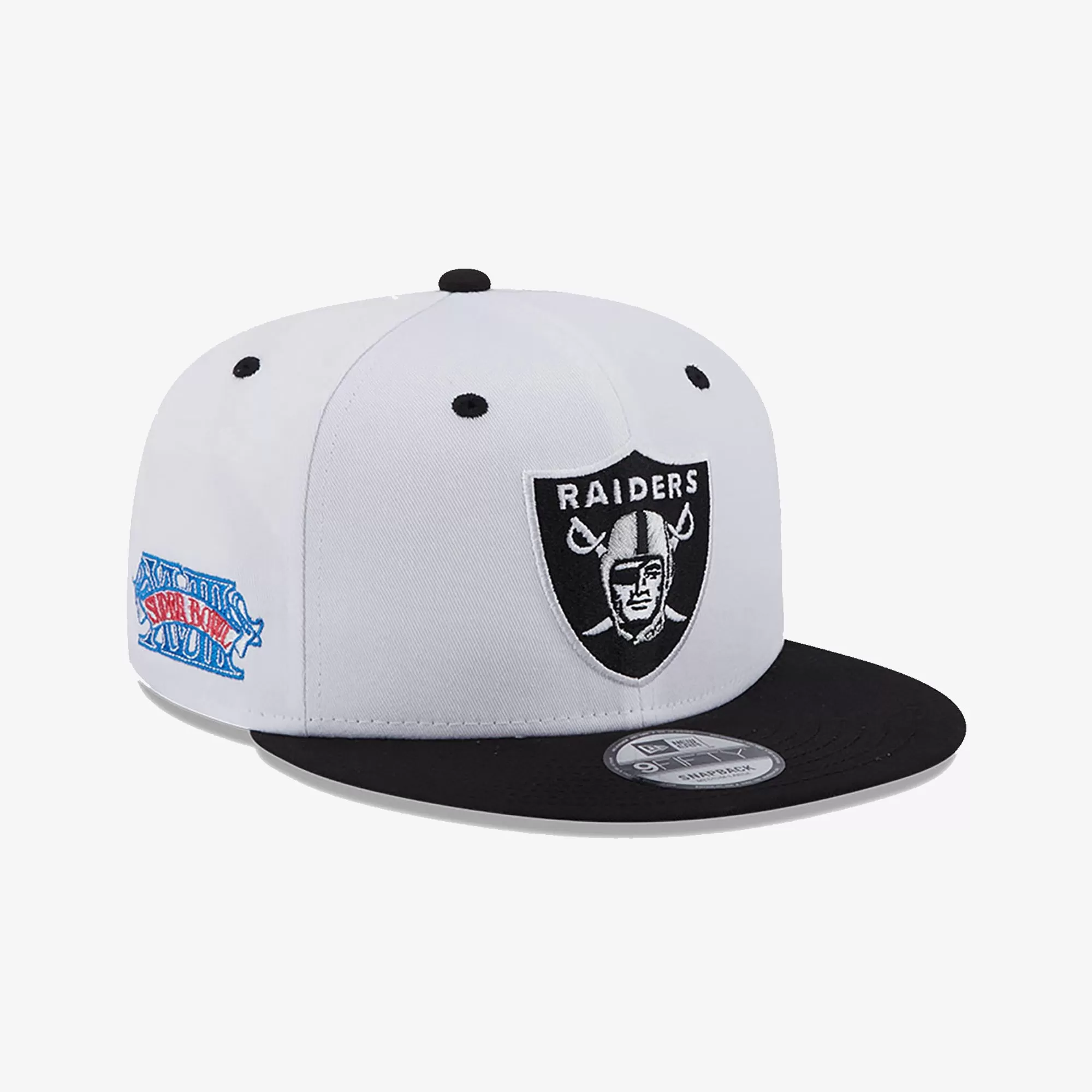 LAS VEGAS RAIDERS NFL WHITE 9FIFTY SNAPBACK CAP 'WHITE'