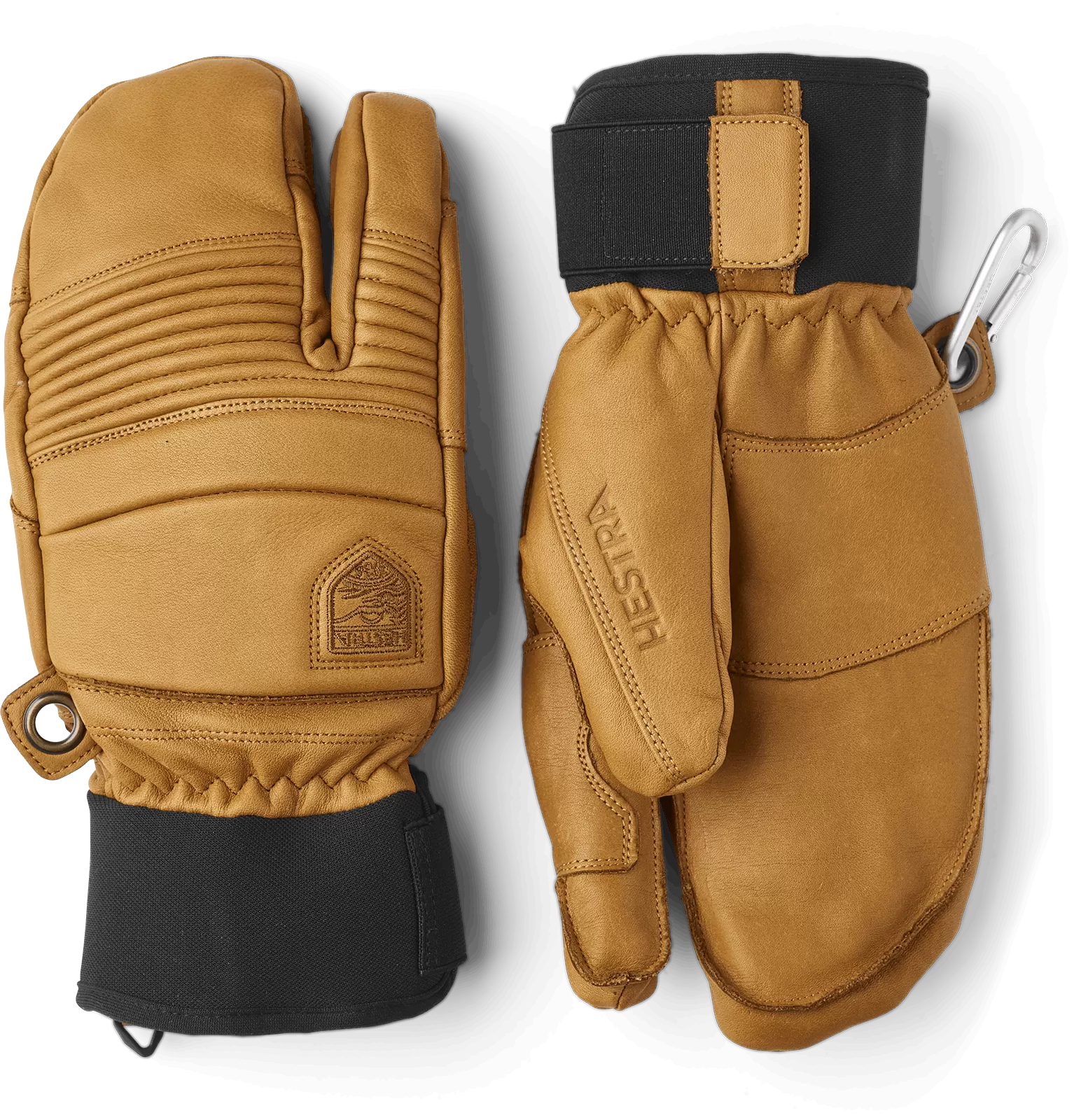 Leather Fall Line 3 Finger Glove Men's