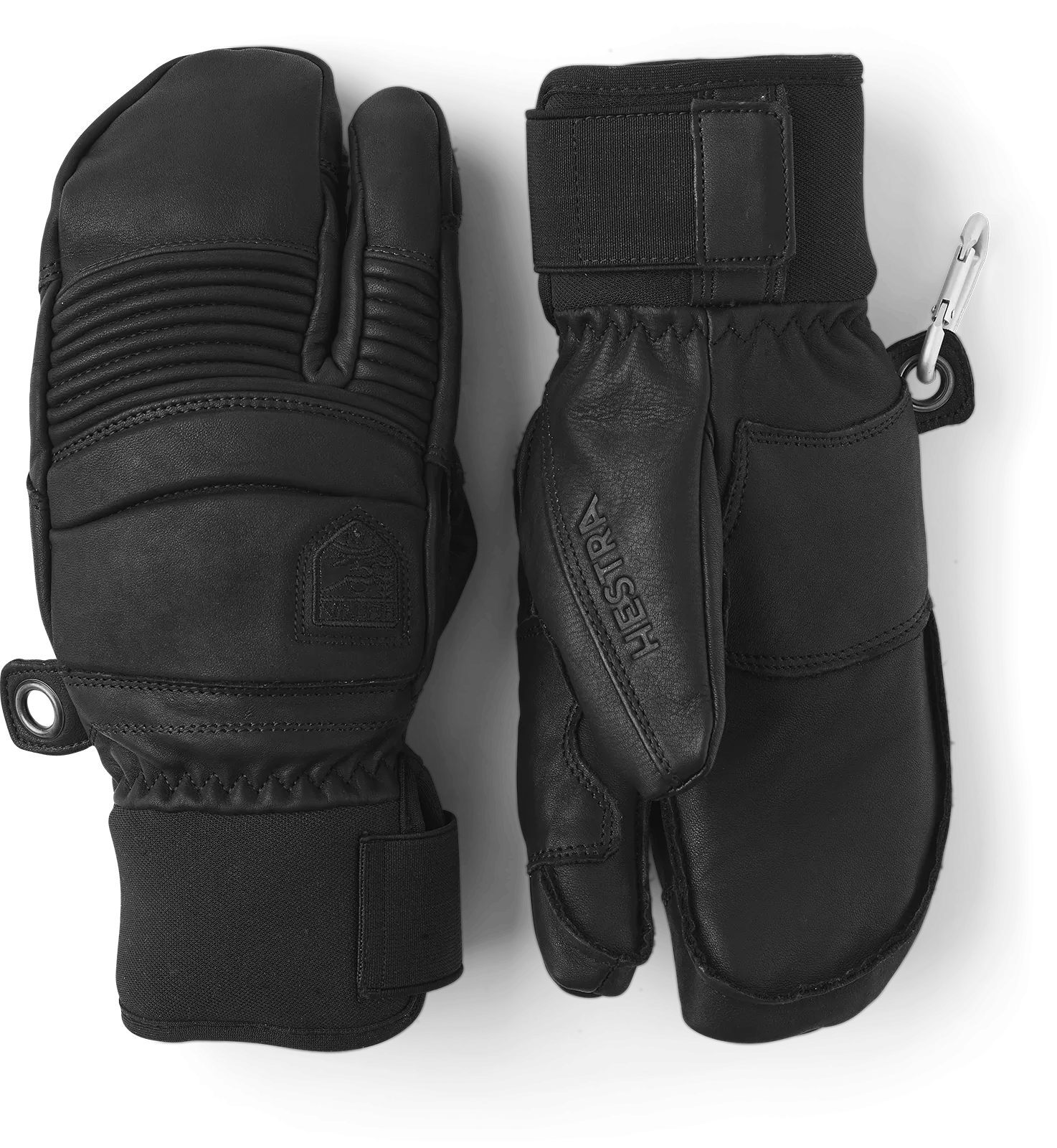 Leather Fall Line 3 Finger Glove Men's